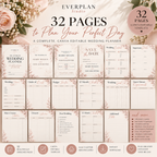 The Ultimate Wedding Planner Canva Bundle | 10 Editable Templates + 4 Bonuses